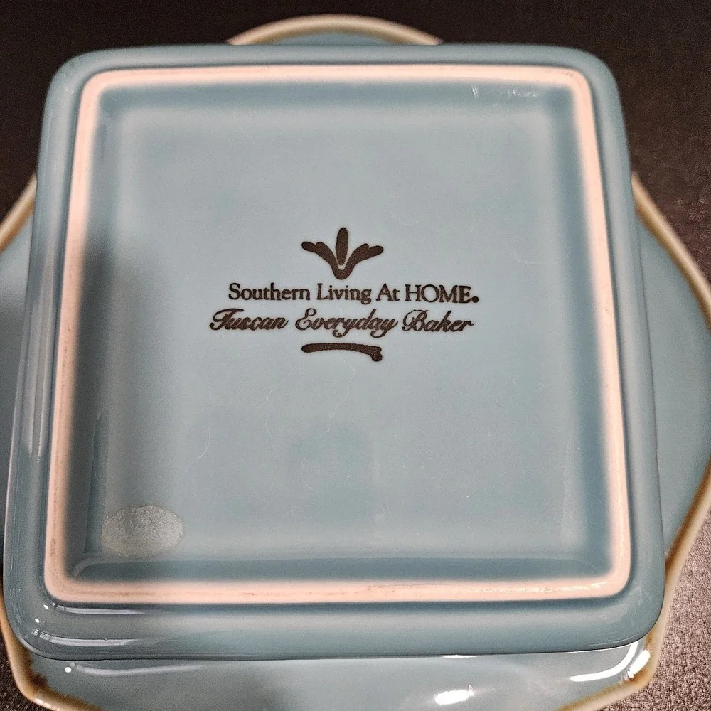 Southern Living At Home Tuscan Everyday Baker Blue‎